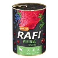 Rafi Dog Adult - zverina, brusnice a čučoriedky 400g